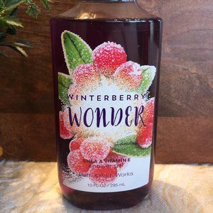 Bath and body Works winterberry wonder shower gel